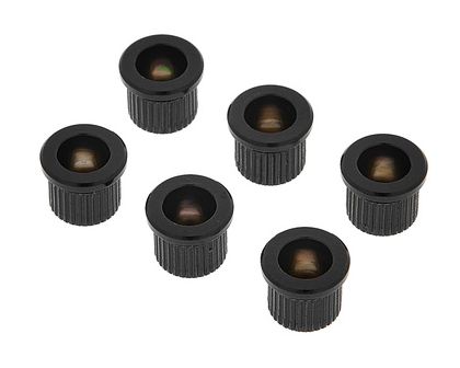 Gotoh TLB-1 String Bushings, Set of 6 - Black