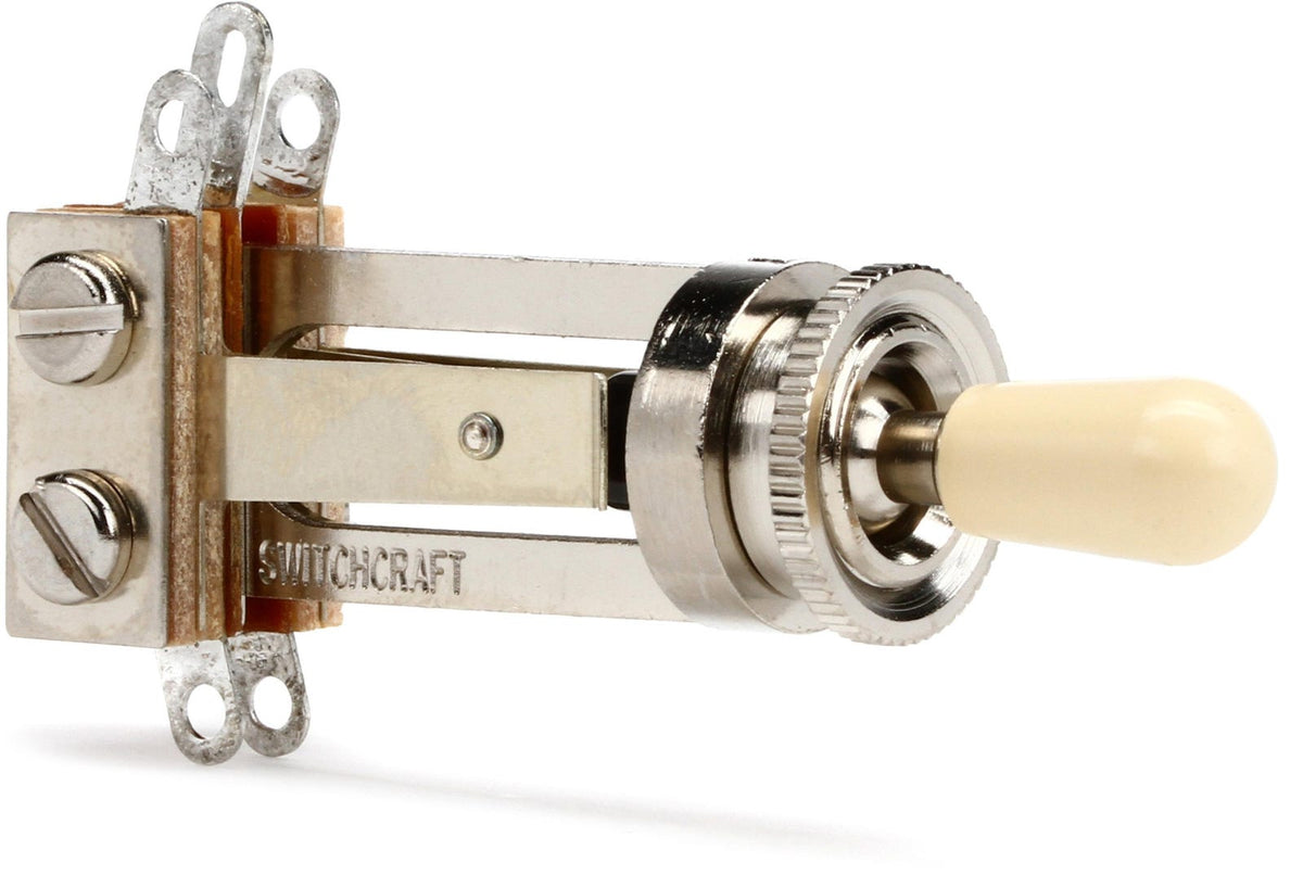 Gibson Straight Type Toggle Switch with Creme Cap