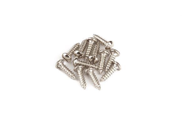 Pure Vintage Slotted Tuning Machine Mounting Screws, Nickel-Plated (12) - Guitar Station Melbourne, Australia