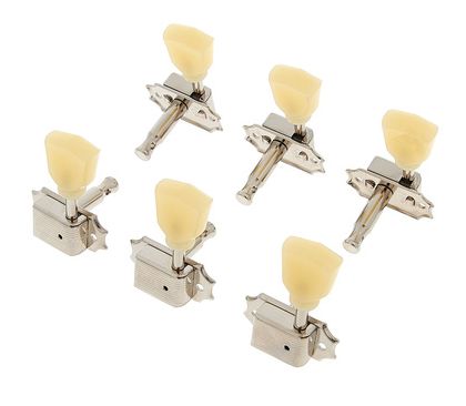 Gibson Vintage Tuning Machine Head Set with Push-In Bushings - Nickel
