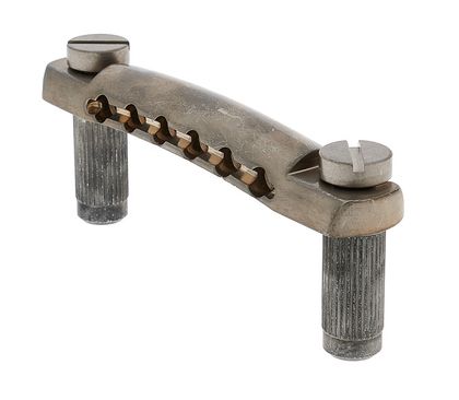 Gotoh GE101A Aluminium Tailpiece, 10.3mm Spacing - Aged Nickel