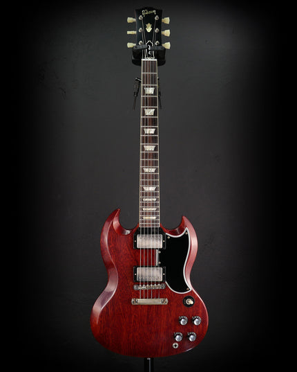 Gibson Custom 1961 SG 'Les Paul' Reissue Stop Bar - Heritage Cherry VOS