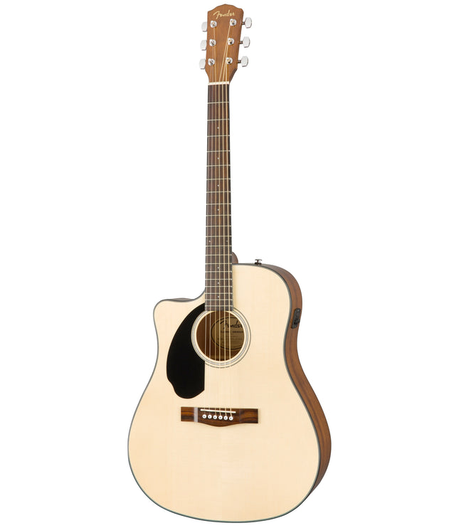 Fender CD-60SCE Left Handed Acoustic/Electric - Natural