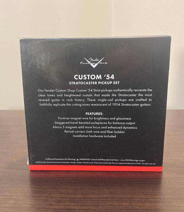 Buy the Fender Custom Shop Custom '54 Stratocaster Pickup Set now