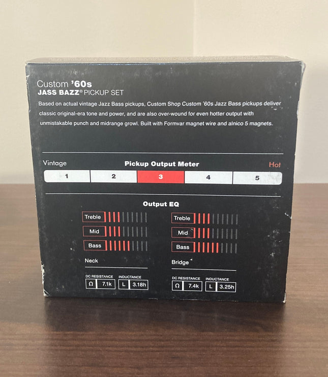 On sale now — Fender Custom Shop Custom ’60s Jazz Bass Pickups