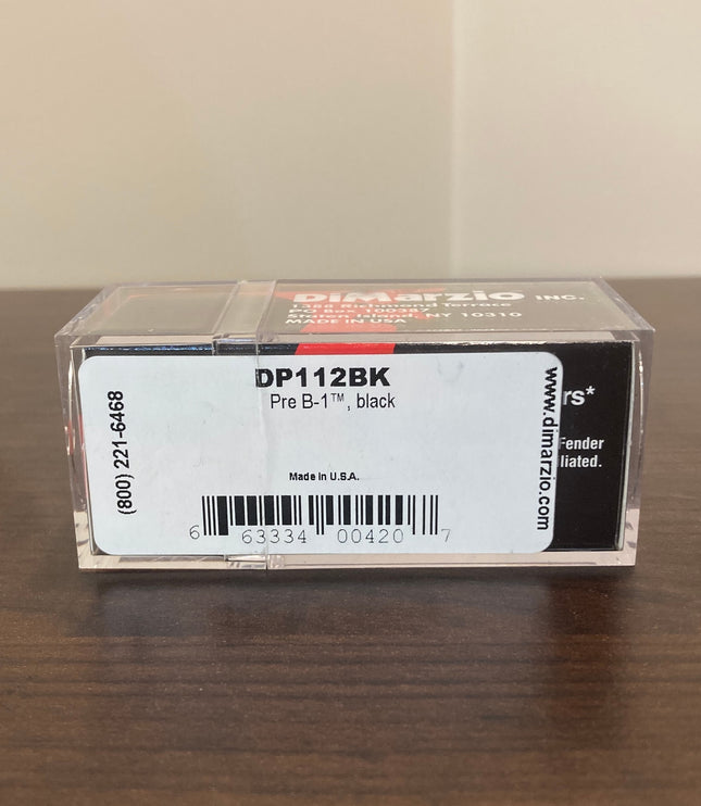 nbeatable deal on the DiMarzio DP112 'Pre B-1' Tele Bridge Pickup — Black