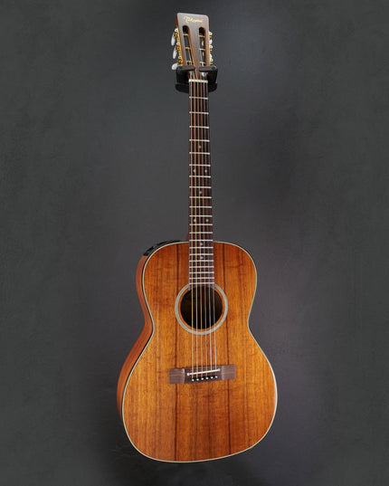 Takamine EF407 'New Yorker' Parlor-Shape Acoustic/Electric - All Koa, Natural Gloss