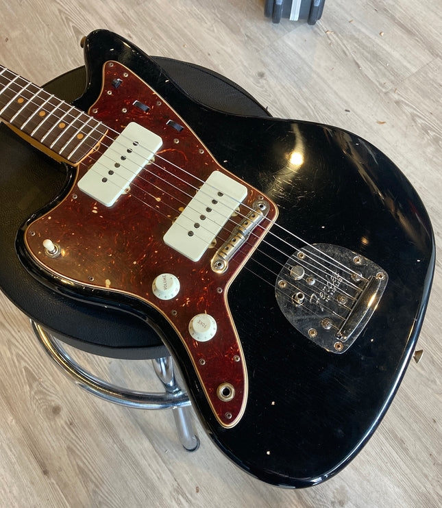 2022 Fender Custom Shop 1962 Jazzmaster - Black, Journeyman Relic - Left Handed