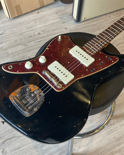 2022 Fender Custom Shop 1962 Jazzmaster - Black, Journeyman Relic - Left Handed