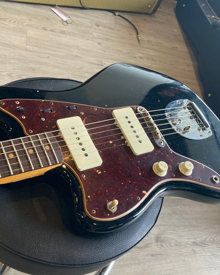 2022 Fender Custom Shop 1962 Jazzmaster - Black, Journeyman Relic - Left Handed