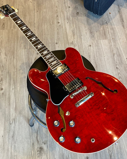 2022 GIbson USA ES-335 Figured - Sixties Cherry - Left Handed