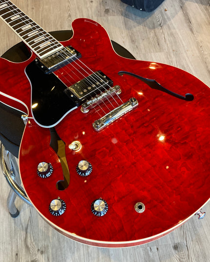 2022 GIbson USA ES-335 Figured - Sixties Cherry - Left Handed