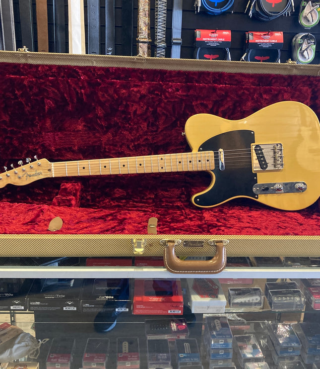 2012 Fender American Vintage 1952 Telecaster - Butterscotch Blonde - Left Handed