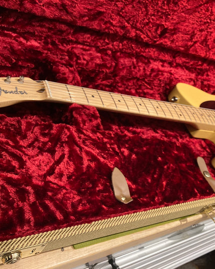 2012 Fender American Vintage 1952 Telecaster - Butterscotch Blonde - Left Handed