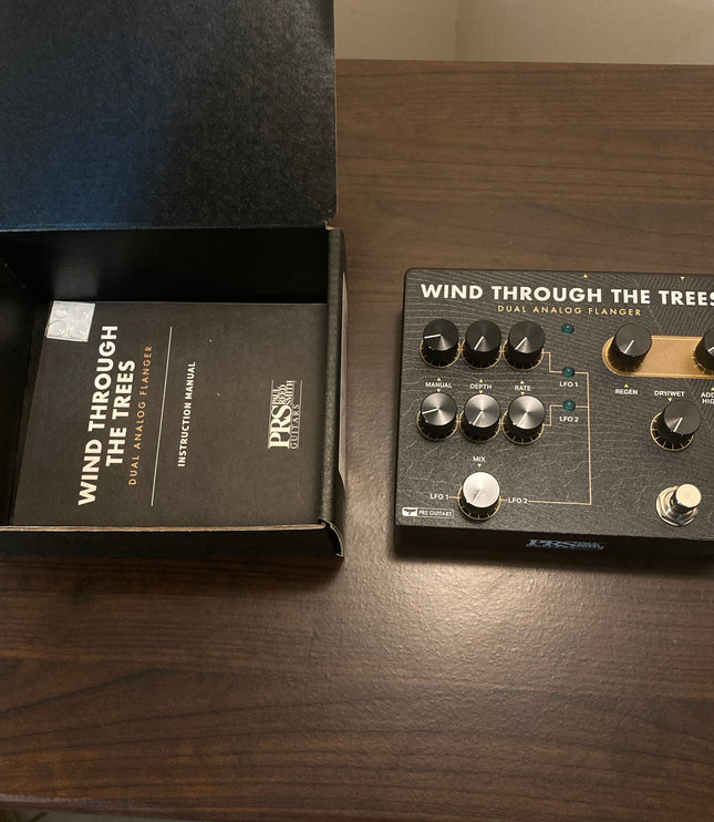 On sale now PRS Wind Through The Trees - Dual Analog Flanger Pedal