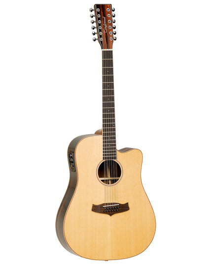 Tanglewood 'Java Series' Dreadnought 12-String Acoustic/Electric - Natural Gloss
