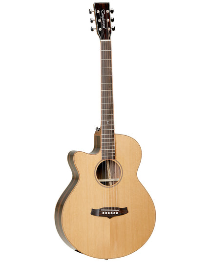 Tanglewood 'Java Series' Folk Acoustic/Electric, LEFT HANDED - Natural Gloss