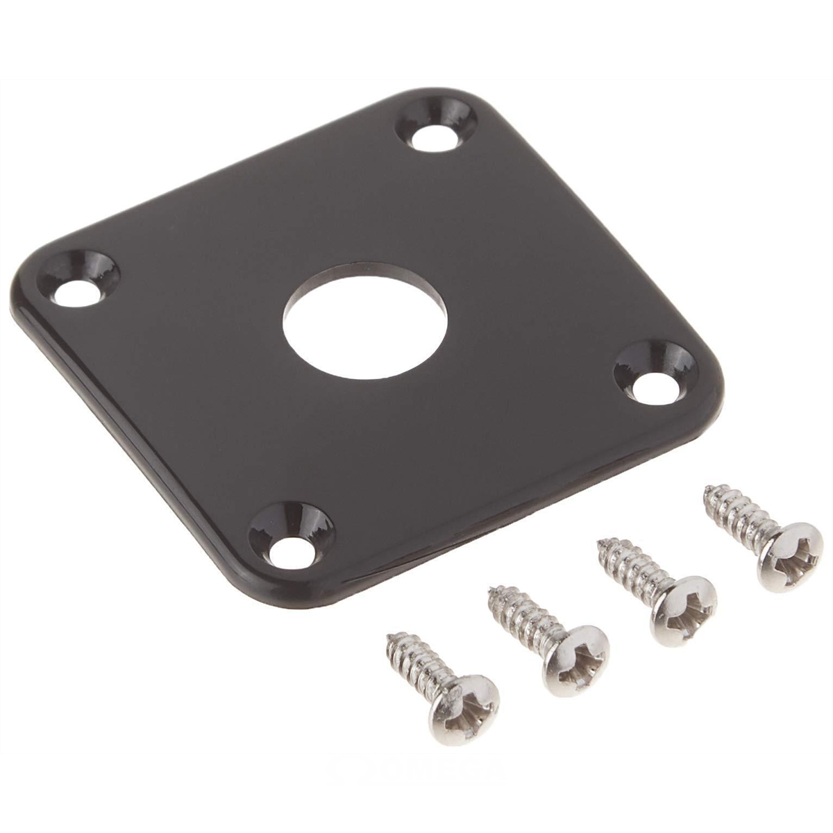Gibson Jack Plate - Black Plastic