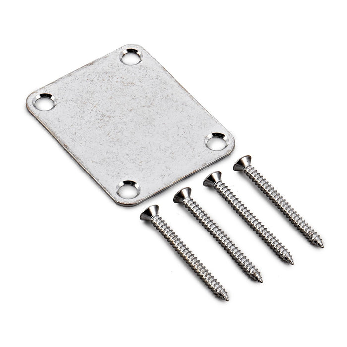 Gotoh NBS-3 Neck Plate - Aged Chrome