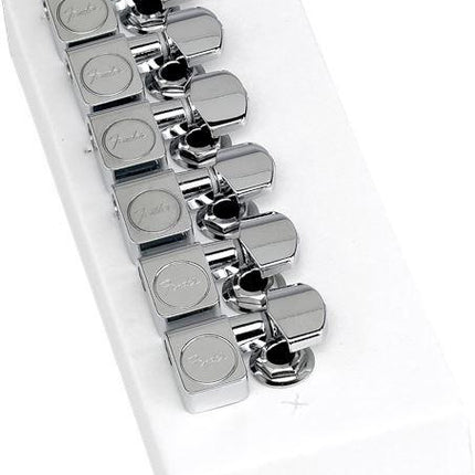 Fender American Standard Series Stratocaster/Telecaster Tuning Machines Chrome (6) - Guitar Station Melbourne, Australia