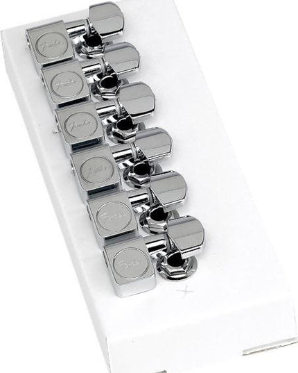 Fender American Standard Series Stratocaster/Telecaster Tuning Machines Chrome (6) - Guitar Station Melbourne, Australia