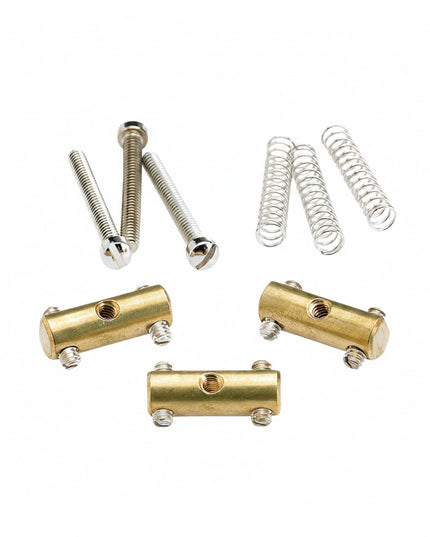 Pure Vintage '52 Telecaster Saddle Kit, Brass (3) - Guitar Station Melbourne, Australia